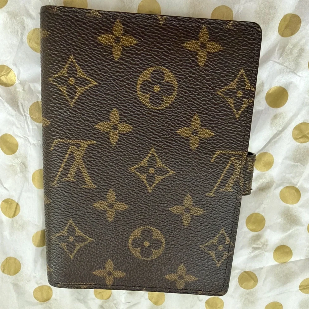 Authentic Louis Vuitton Monogram Agenda W/Entrupy COA - Picture 8 of 14